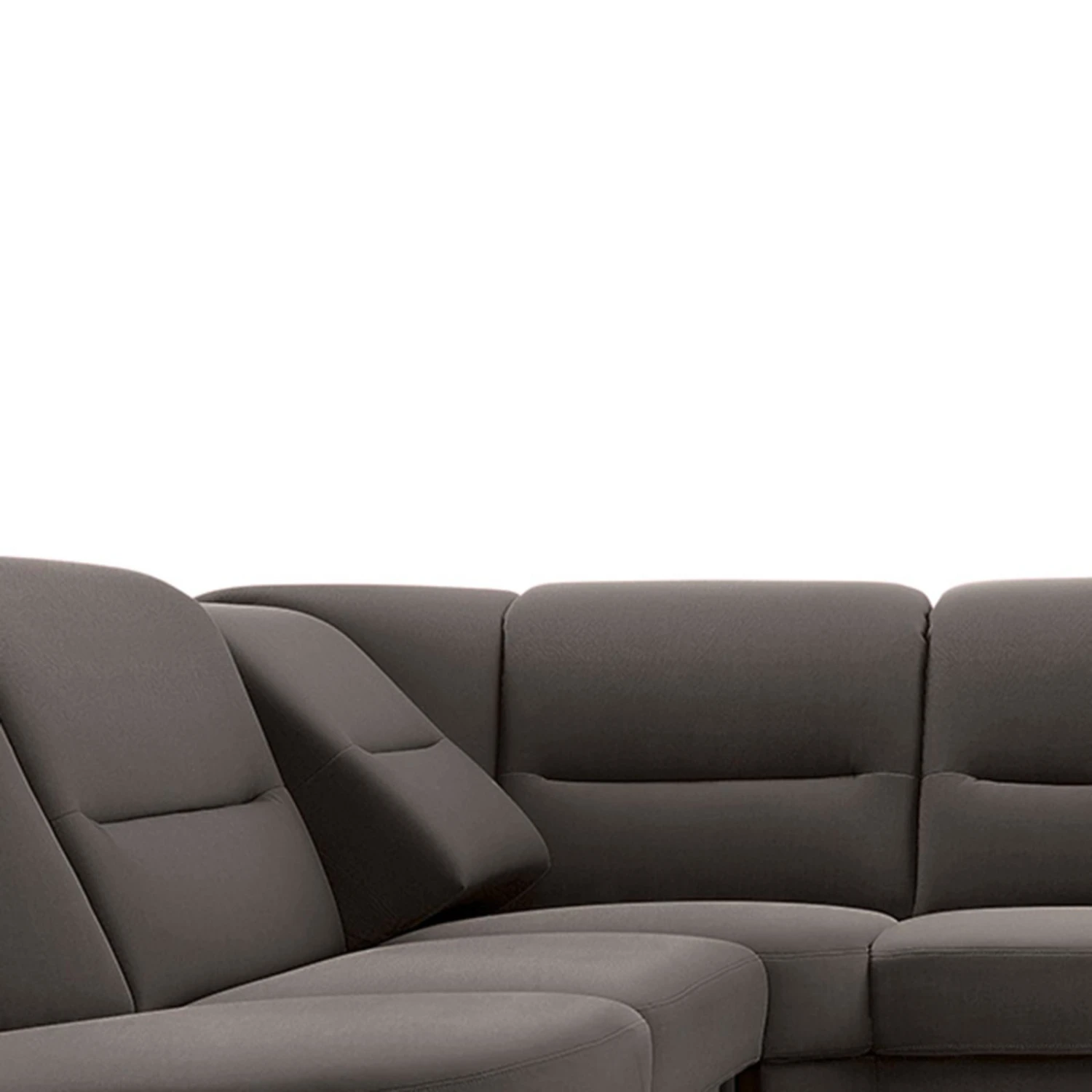 polsterpower Ecksofa - Saddle anthrazit - Basismodell - Ottomane links 7 polsterpower Ecksofa - Saddle anthrazit - Basismodell - Ottomane links – Bild 7