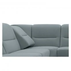 polsterpower Ecksofa - Miro ice - Basismodell - Ottomane links -Wohnzimmer Verkäufe 0426106977 07 1600Wx1600H
