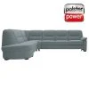 polsterpower Ecksofa - Miro ice - Basismodell - Ottomane links