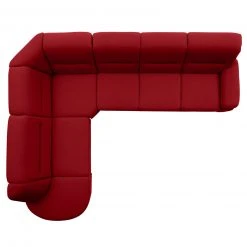 polsterpower Ecksofa - Miro bordeaux - Basismodell - Ottomane links -Wohnzimmer Verkäufe 0426107177 03 1600Wx1600H