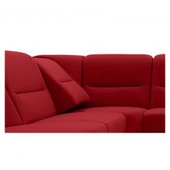 polsterpower Ecksofa - Miro bordeaux - Basismodell - Ottomane links -Wohnzimmer Verkäufe 0426107177 07 1600Wx1600H