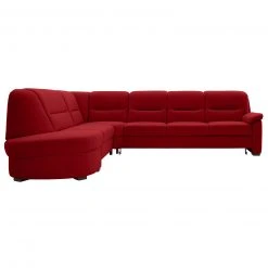 polsterpower Ecksofa - Miro bordeaux - Basismodell - Ottomane links -Wohnzimmer Verkäufe 0426107177 09 1600Wx1600H
