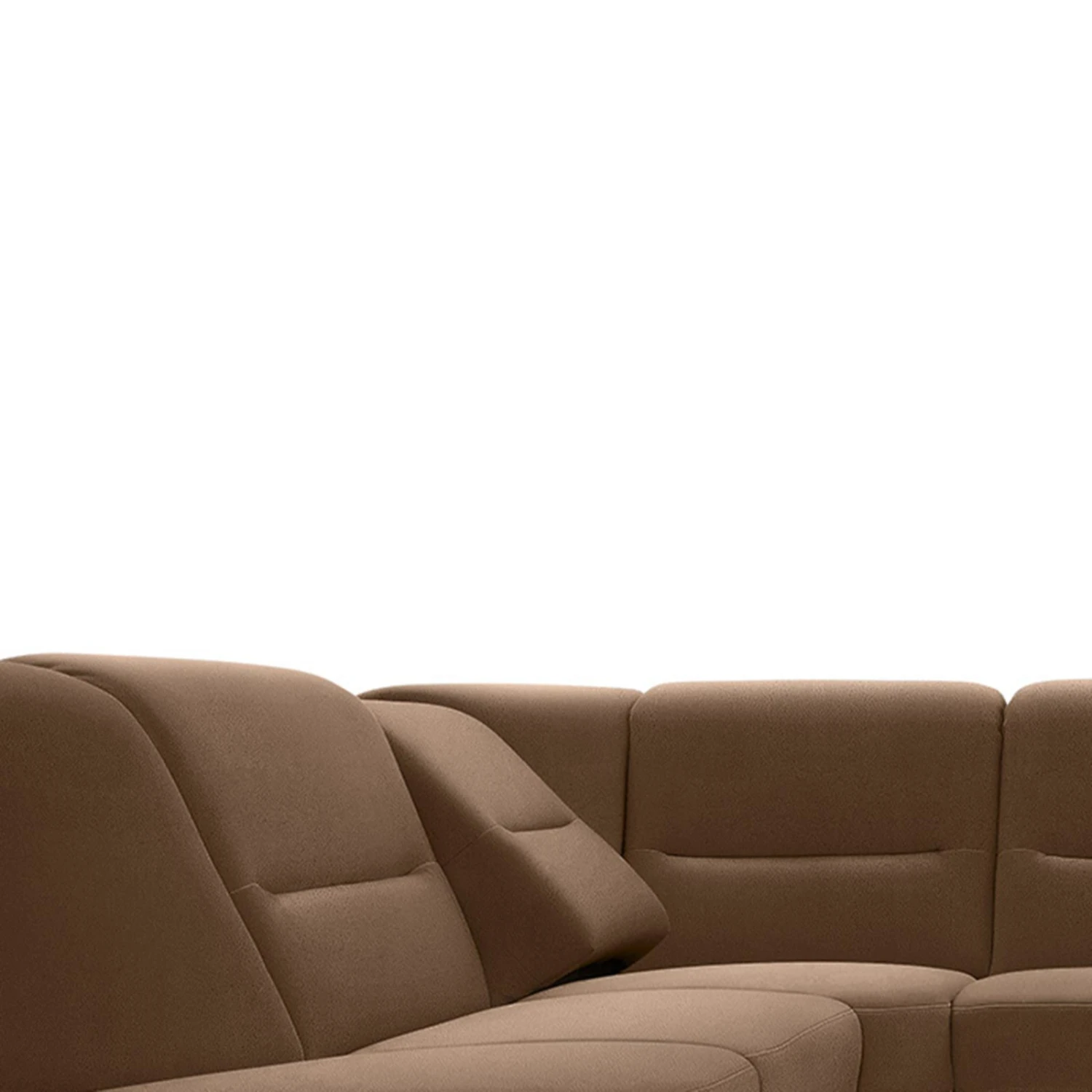 polsterpower Ecksofa - Holiday mandel - Basismodell - Ottomane links 7 polsterpower Ecksofa - Holiday mandel - Basismodell - Ottomane links – Bild 7