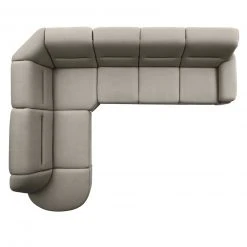 polsterpower Ecksofa - Holiday alu - Basismodell - Ottomane links -Wohnzimmer Verkäufe 0426107477 03 1600Wx1600H