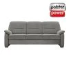 polsterpower 3-Sitzer-Sofa - Belle silver - Basismodell