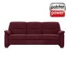 polsterpower 3-Sitzer-Sofa - Saddle bordeaux - Basismodell