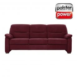 polsterpower 3-Sitzer-Sofa - Saddle bordeaux - Basismodell