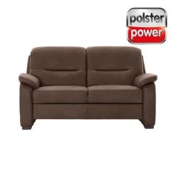 polsterpower 2-Sitzer-Sofa - Saddle braun - Basismodell