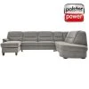 polsterpower Wohnlandschaft - Belle silver - Basismodell - links