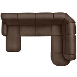 polsterpower Wohnlandschaft - Saddle braun - Basismodell - links -Wohnzimmer Verkäufe 0426110477 03 1600Wx1600H