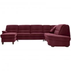 polsterpower Wohnlandschaft - Saddle bordeaux - Basismodell - links -Wohnzimmer Verkäufe 0426110577 05 1600Wx1600H