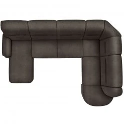 polsterpower Wohnlandschaft - Saddle anthrazit - Basismodell - links -Wohnzimmer Verkäufe 0426110677 03 1600Wx1600H