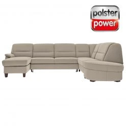 polsterpower Wohnlandschaft - Miro ecru - Basismodell - links