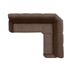 polsterpower Ecksofa - Saddle braun - Basismodell - rechts -Wohnzimmer Verkäufe 0426111677 03 1600Wx1600H