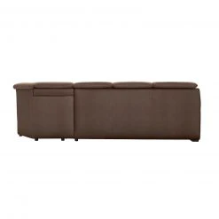 polsterpower Ecksofa - Saddle braun - Basismodell - rechts -Wohnzimmer Verkäufe 0426111677 04 1600Wx1600H