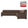 polsterpower Ecksofa - Saddle braun - Basismodell - rechts