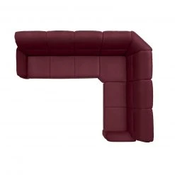 polsterpower Ecksofa - Saddle bordeaux - Basismodell - rechts -Wohnzimmer Verkäufe 0426111877 03 1600Wx1600H
