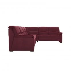 polsterpower Ecksofa - Saddle bordeaux - Basismodell - rechts -Wohnzimmer Verkäufe 0426111877 06 1600Wx1600H