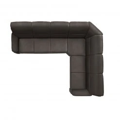 polsterpower Ecksofa - Saddle anthrazit - Basismodell - links -Wohnzimmer Verkäufe 0426111978 03 1600Wx1600H