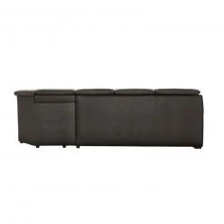 polsterpower Ecksofa - Saddle anthrazit - Basismodell - links -Wohnzimmer Verkäufe 0426111978 04 1600Wx1600H