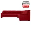 polsterpower Ecksofa - Miro bordeaux - Basismodell - rechts