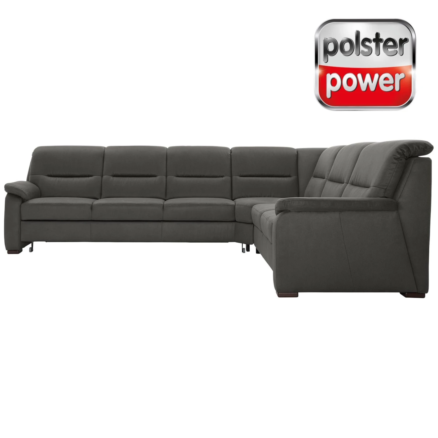 polsterpower Ecksofa - Holiday steel - mit Funktionspaket - rechts 1 polsterpower Ecksofa - Holiday steel - mit Funktionspaket - rechts