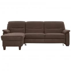 polsterpower Ecksofa - Saddle braun - Basismodell - Recamiere links -Wohnzimmer Verkäufe 0426114277 09 1600Wx1600H