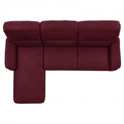 polsterpower Ecksofa - Saddle bordeaux - Basismodell - Recamiere links -Wohnzimmer Verkäufe 0426114377 03 1600Wx1600H