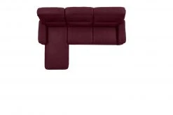 polsterpower Ecksofa - Saddle bordeaux - Basismodell - Recamiere links -Wohnzimmer Verkäufe 0426114377 07 1600Wx1600H