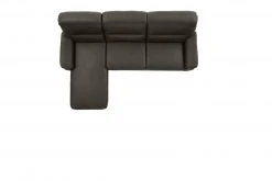 polsterpower Ecksofa - Saddle anthrazit - Basismodell - Recamiere links -Wohnzimmer Verkäufe 0426114477 07 1600Wx1600H