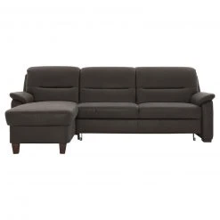 polsterpower Ecksofa - Saddle anthrazit - Basismodell - Recamiere links -Wohnzimmer Verkäufe 0426114477 09 1600Wx1600H