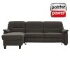 polsterpower Ecksofa - Saddle anthrazit - Basismodell - Recamiere links