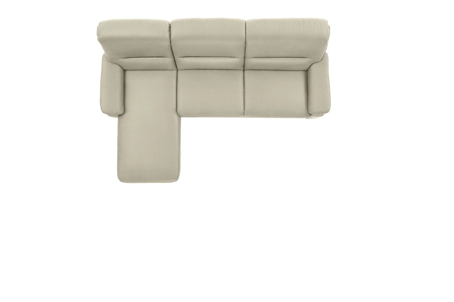 polsterpower Ecksofa - Miro ecru - Basismodell - Recamiere links 7 polsterpower Ecksofa - Miro ecru - Basismodell - Recamiere links – Bild 7