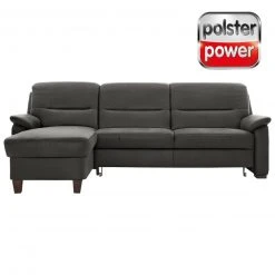 polsterpower Ecksofa - Holiday steel - Basismodell - Recamiere links