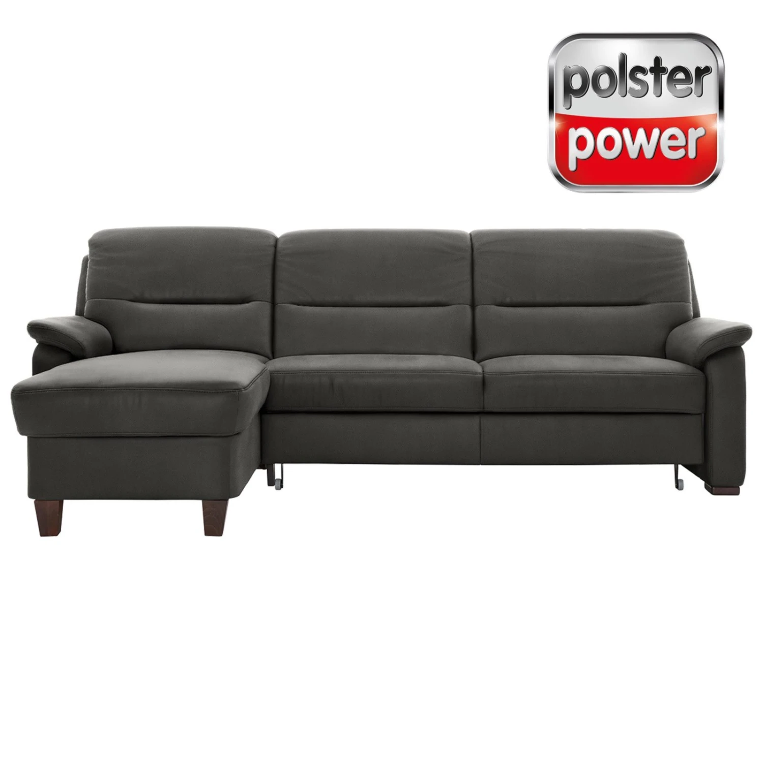 polsterpower Ecksofa - Holiday steel - Basismodell - Recamiere links 1 polsterpower Ecksofa - Holiday steel - Basismodell - Recamiere links