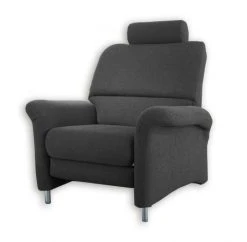 polsterpower TV-Sessel - anthrazit - mit Kopfstütze -Wohnzimmer Verkäufe 0513003400 02 1600Wx1600H
