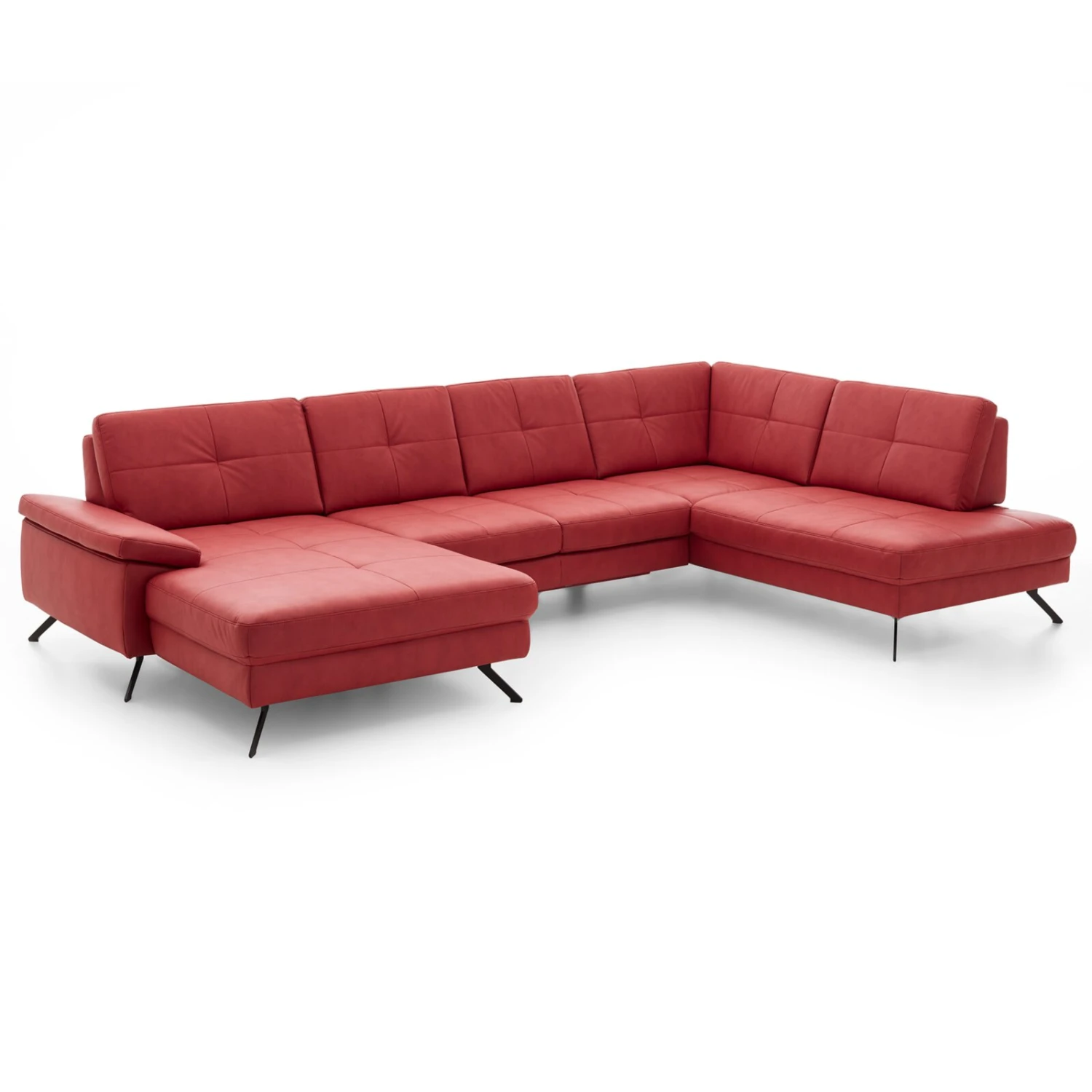 polsterpower Wohnlandschaft - red - Basismodell - Canapé links 3 polsterpower Wohnlandschaft - red - Basismodell - Canapé links – Bild 3