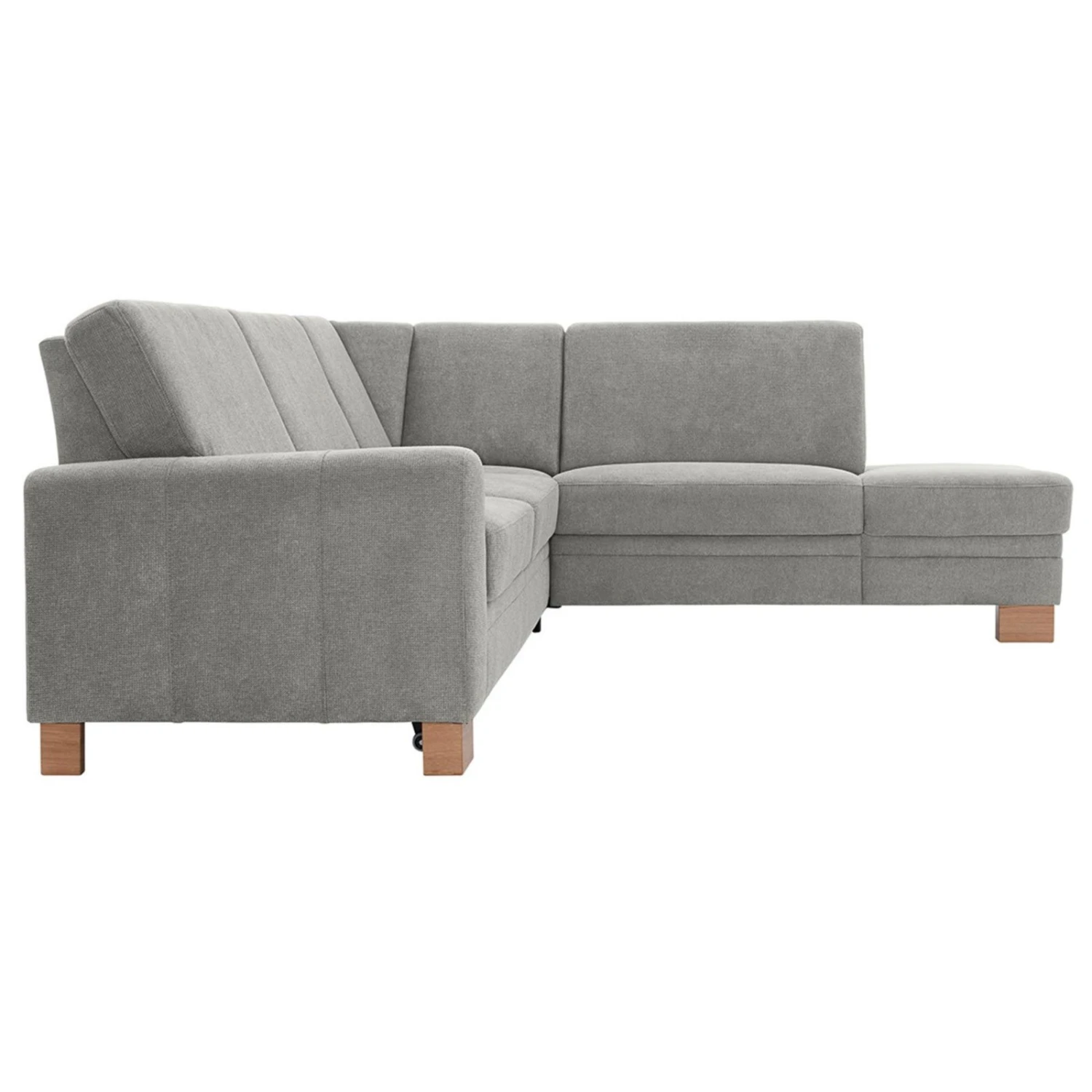 polsterpower Ecksofa - Belle silver - Basismodell - Ottomane rechts 6 polsterpower Ecksofa - Belle silver - Basismodell - Ottomane rechts – Bild 6