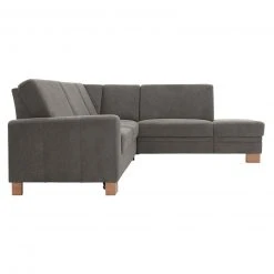 polsterpower Ecksofa - Belle grey - Basismodell - Ottomane rechts -Wohnzimmer Verkäufe 0513100178 06 1600Wx1600H