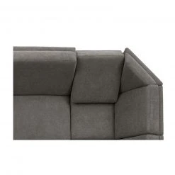 polsterpower Ecksofa - Belle grey - Basismodell - Ottomane rechts -Wohnzimmer Verkäufe 0513100178 07 1600Wx1600H