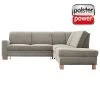 polsterpower Ecksofa - Holiday alu - Basismodell - Ottomane rechts