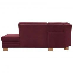 polsterpower Ecksofa - Saddle bordeaux - Basismodell - Ottomane rechts -Wohnzimmer Verkäufe 0513100778 05 1600Wx1600H