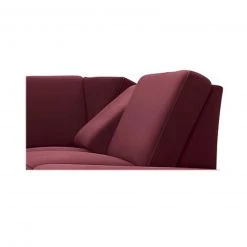 polsterpower Ecksofa - Saddle bordeaux - Basismodell - Ottomane rechts -Wohnzimmer Verkäufe 0513100778 08 1600Wx1600H