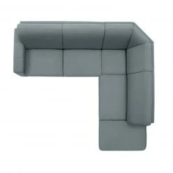 polsterpower Ecksofa - Miro ice - Basismodell - Ottomane rechts -Wohnzimmer Verkäufe 0513101078 03 1600Wx1600H