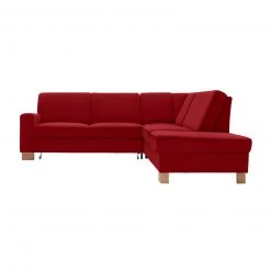 polsterpower Ecksofa - Miro bordeaux - Basismodell - Ottomane rechts -Wohnzimmer Verkäufe 0513101178 09 1600Wx1600H