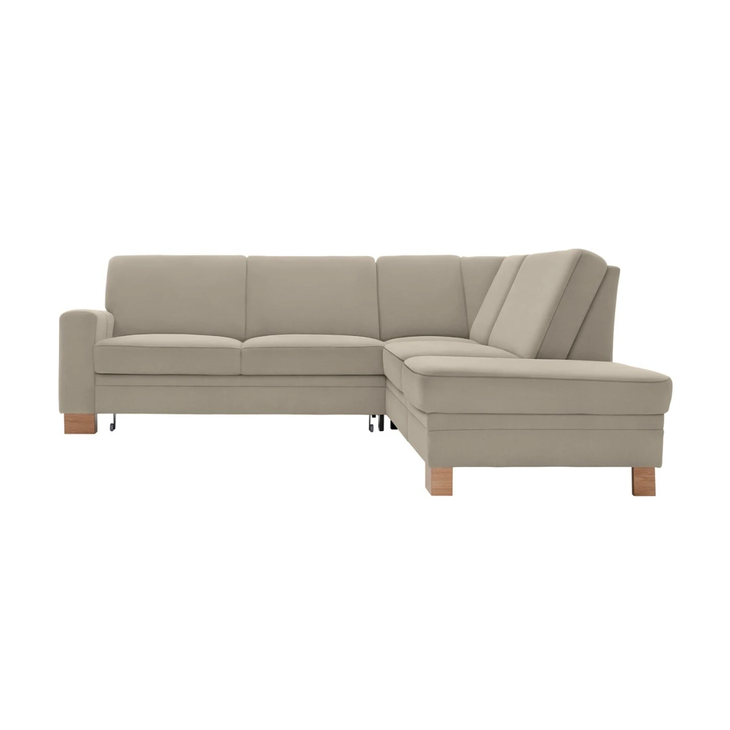 polsterpower Ecksofa - Miro ecru - Basismodell - Ottomane rechts 9 polsterpower Ecksofa - Miro ecru - Basismodell - Ottomane rechts – Bild 9