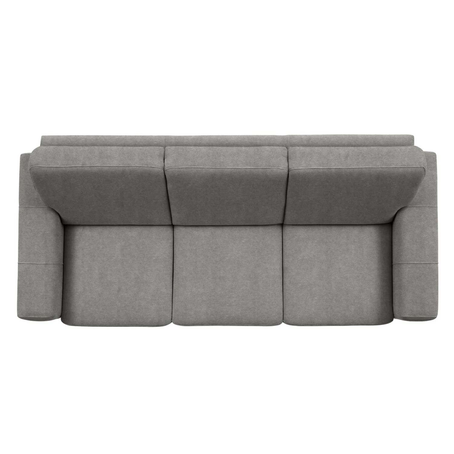 polsterpower 3-Sitzer-Sofa - Belle silver - Basismodell 3 polsterpower 3-Sitzer-Sofa - Belle silver - Basismodell – Bild 3