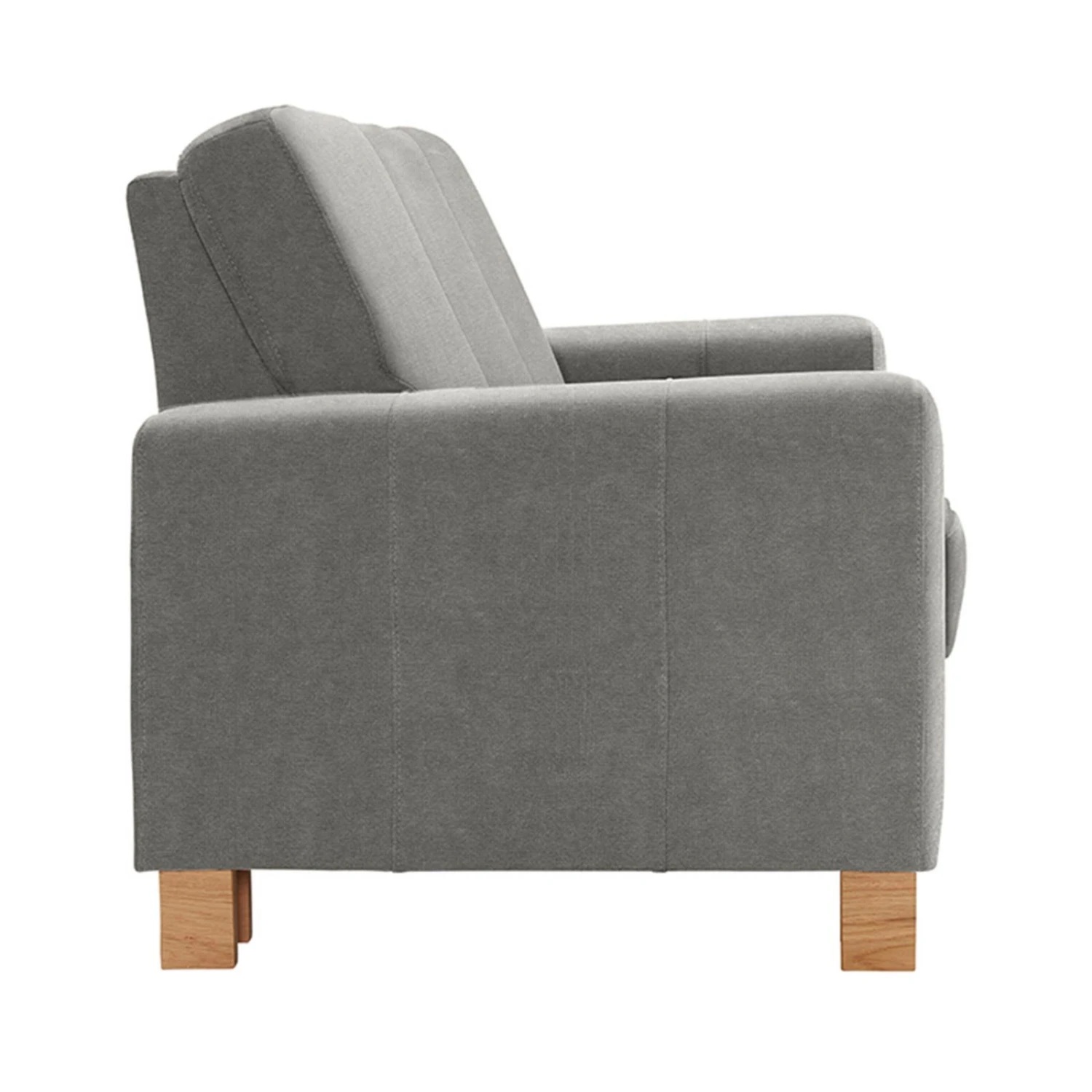 polsterpower 3-Sitzer-Sofa - Belle silver - Basismodell 5 polsterpower 3-Sitzer-Sofa - Belle silver - Basismodell – Bild 5