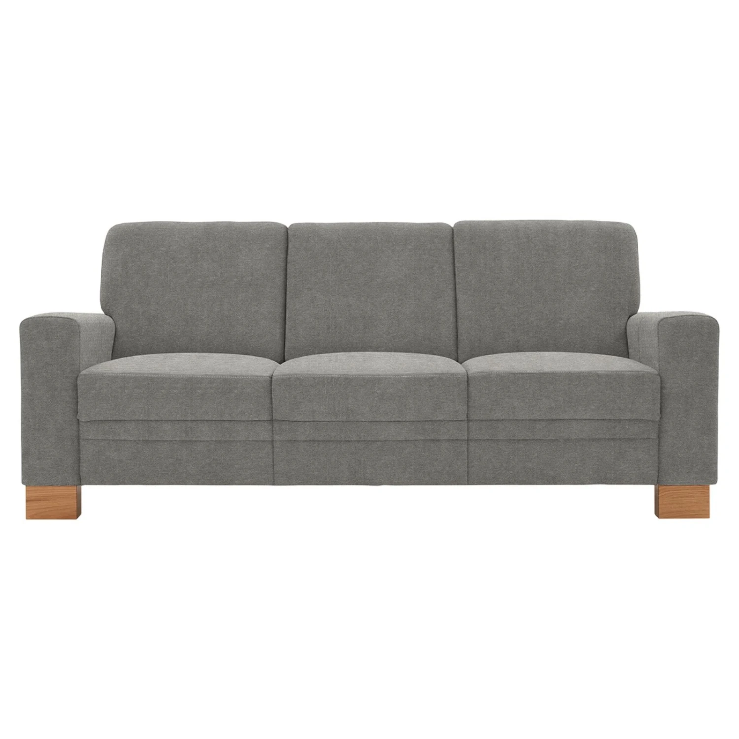 polsterpower 3-Sitzer-Sofa - Belle silver - Basismodell 7 polsterpower 3-Sitzer-Sofa - Belle silver - Basismodell – Bild 7