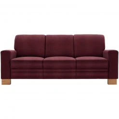 polsterpower 3-Sitzer-Sofa - Saddle bordeaux - Basismodell -Wohnzimmer Verkäufe 0513103300 09 1600Wx1600H